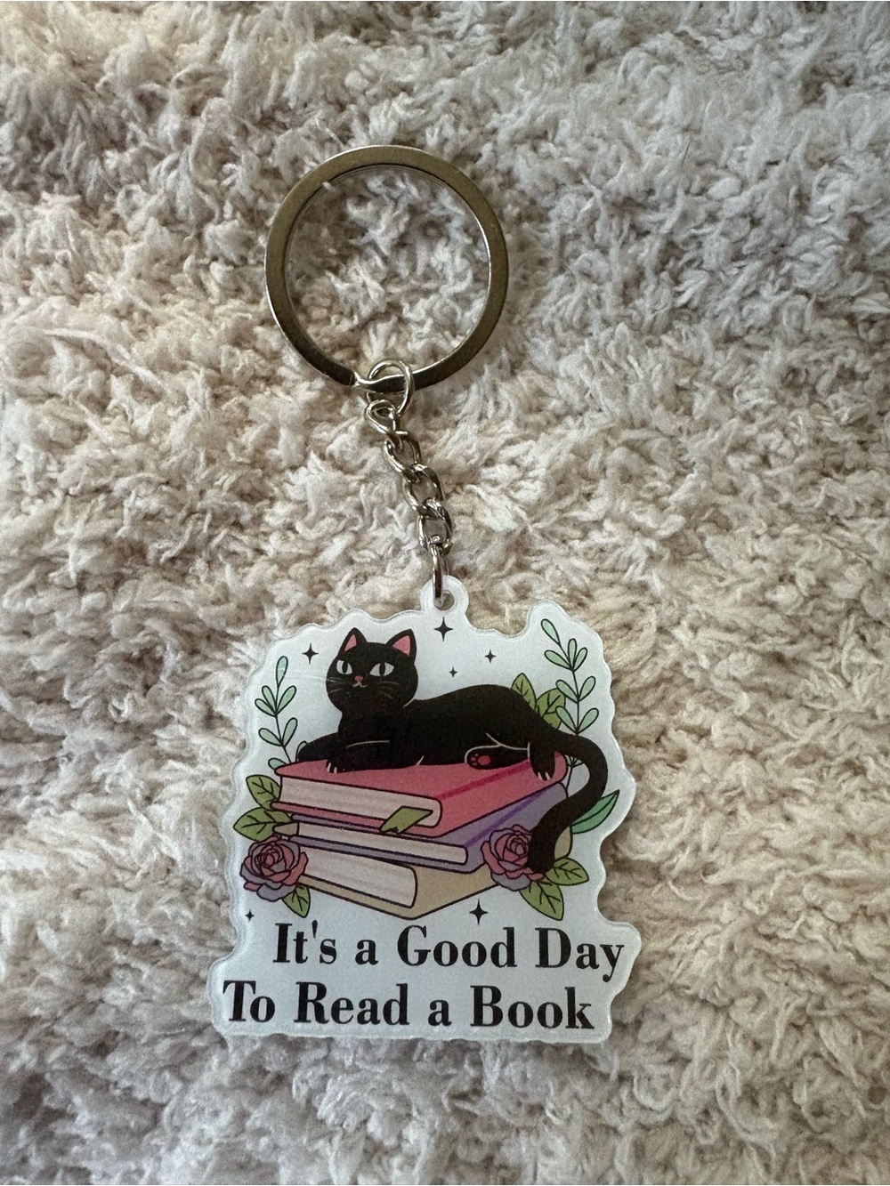 Book keychain
